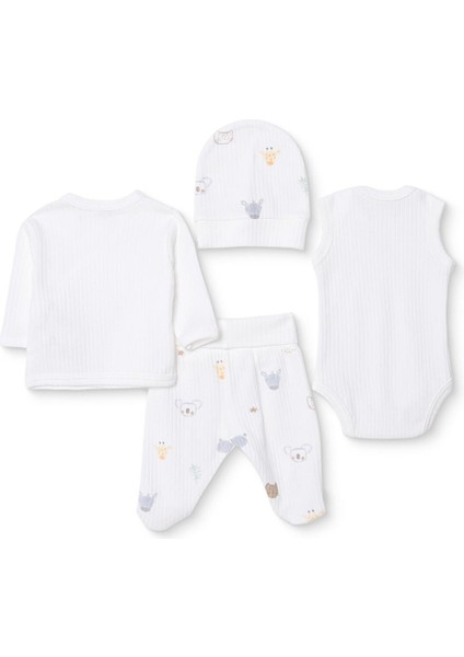 Erkek Bebek Yenidoğan Prematüre Set Interlok Zarf Yaka Uzun Kol Patikli Paça fiyatları