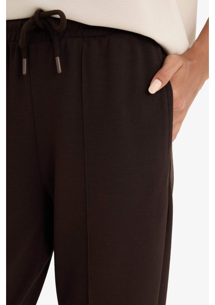 Regular Fit Beli Bağcıklı Cepli Eşofman Altı indirimleri