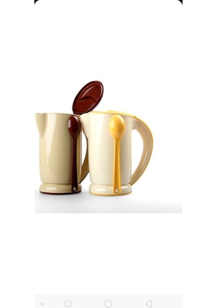 Mini Su Isıtıcı Kettle 0.6lt, Şık Kahverengi, Pratik ve Kullanışlı Ürün fiyatları