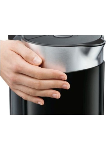 Pratik ve Şık Su Isıtıcı, Siyah Renkli, Kolay Kullanım