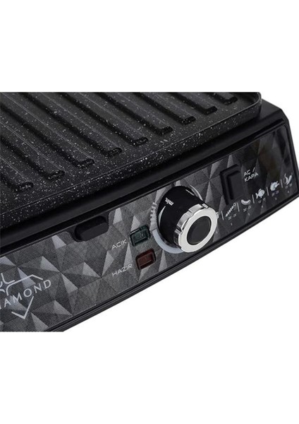 Çok Renkli Diamond Tost Makinesi GH26252, Şık ve Pratik Tost Cihazı fırsatları