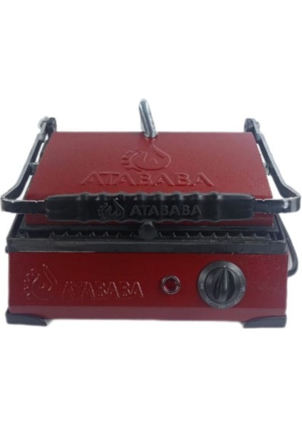 Kırmızı Tost Makinesi, Pratik ve Şık Tasarım, Hızlı Isıtma, Kolay Temizlik