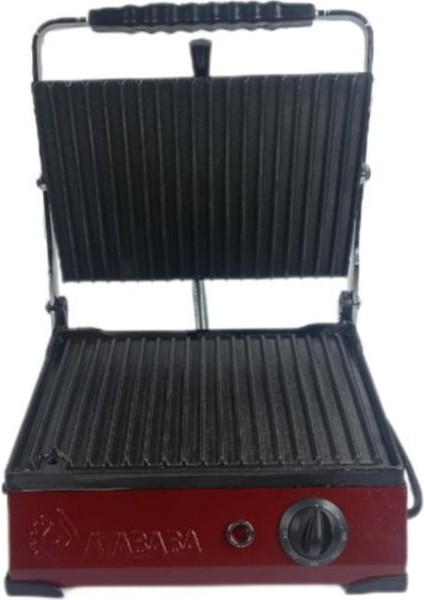 Kırmızı Tost Makinesi, Pratik ve Şık Tasarım, Hızlı Isıtma, Kolay Temizlik fırsatları