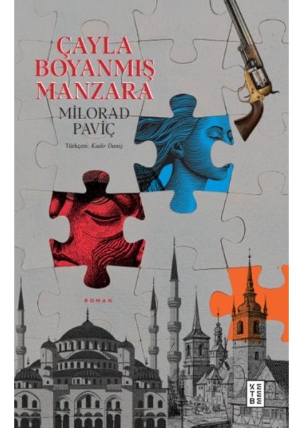 Çayla Boyanmış Manzara