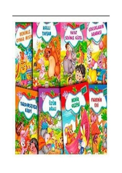 Neşeli Orman Hikayeleri Dizisi (8 Kitap - Küçük Boy)
