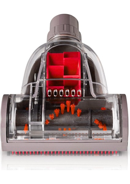 Arçelik Uyumlu S 7534A Süpürge Mini Turbo Emici Başlık - Kırmızı modelleri