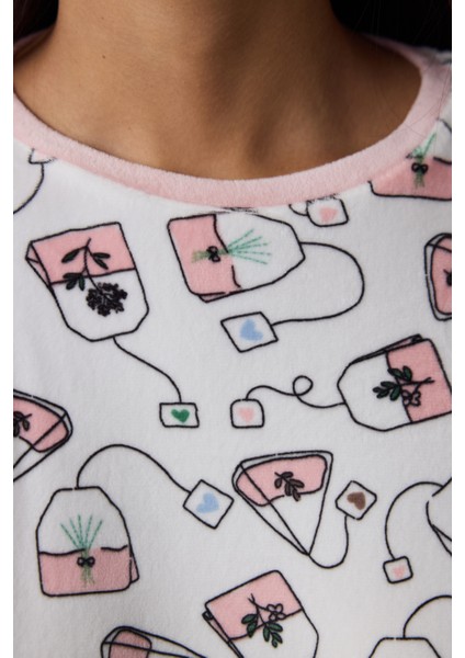 Tea Party Uzun Kollu Pijama Takımı modelleri