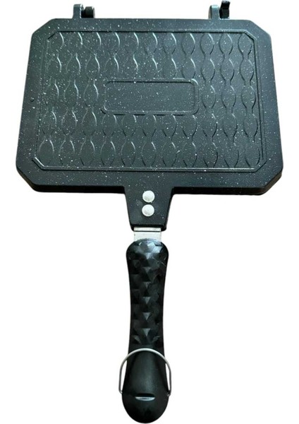 Siyah Ocak Üstü Döküm Granit Tost Makinesi, Sağlam ve Şık Tasarım modelleri