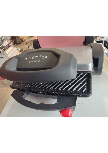 Çift Yönlü Tost Makinesi 1500W, 3 Kademeli, Gri, 2 Yıl Garanti indirimleri