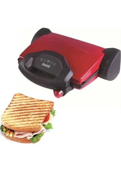 Rk 4400 Kırmızı Tost Makinesi, Pratik ve Şık Mutfak Gereci fiyatları