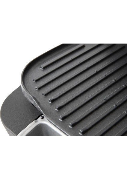 Antrasit Döküm Tost ve Izgara Makinesi 1300W, Pratik ve Şık Tasarım