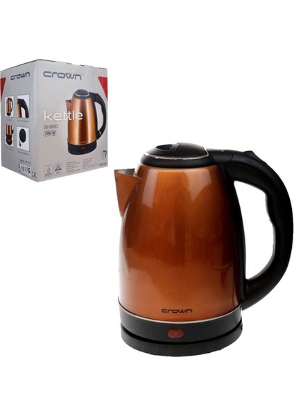 Renkli Çelik Su Isıtıcı 2200W, Şık ve Dayanıklı Tasarım