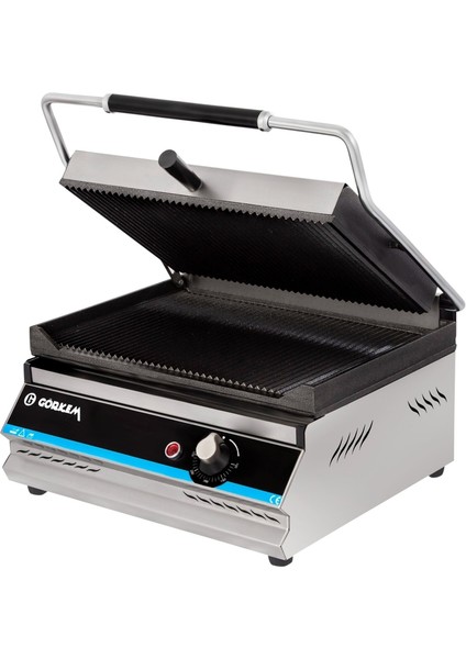 8 Dilim Endüstriyel Elektrikli Tost Makinesi, 1200W, Gri