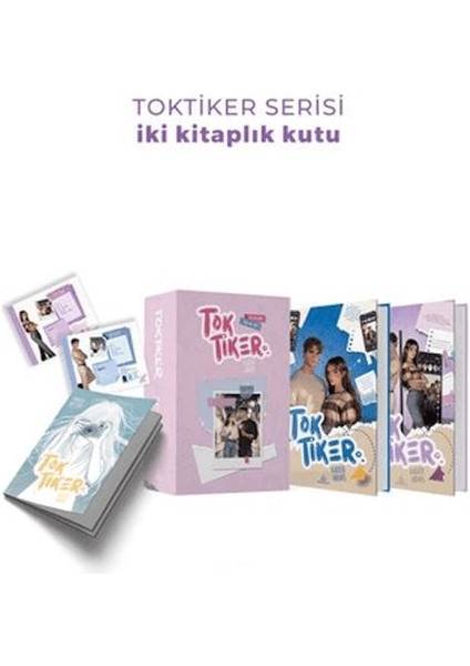Toktiker Serisi - Iki Kitaplık Hediyeli Kutu (Ciltli)