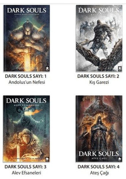 Dark Souls 4 Kitap Set
