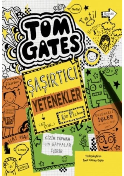 Tom Gates - 10 Şaşırtıcı Yetenekler (Az Çok) (Ciltli)