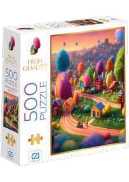 Minyatür Bahçe Puzzle 500