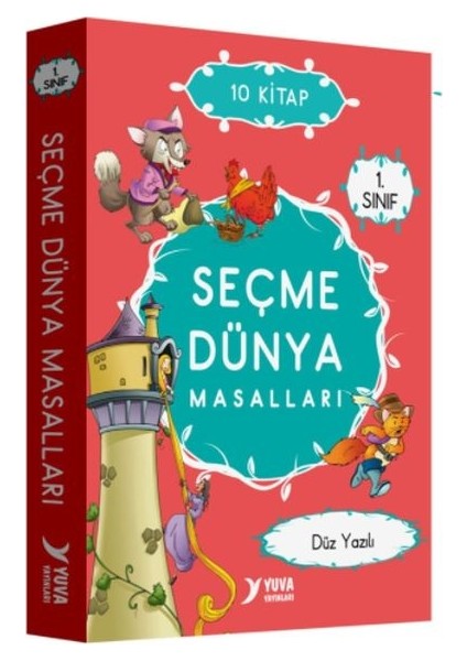 1. Sınıf Seçme Dünya Masalları - 10 Kitap