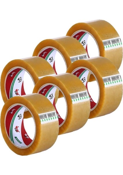 Bufalo 45X100 Şeffaf Koli Bandı-6'lı Paket