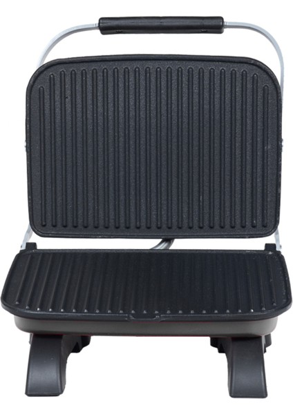 Organik Demir Döküm Tost Makinesi 1800W Siyah, Dayanıklı ve Şık Tasarım indirimleri