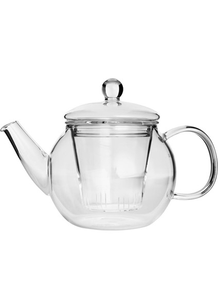 Renkli Süzgeçli Çaydanlık 220 ml Bej Şık ve Kullanışlı