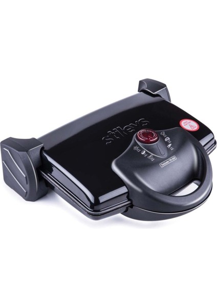 Izgaralı Tost Makinesi Siyah, Pratik ve Şık Tasarım ile Mükemmel Lezzetler