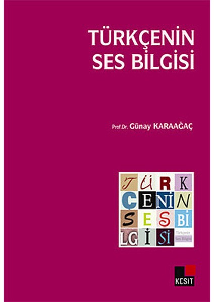 Türkçenin Ses Bilgisi