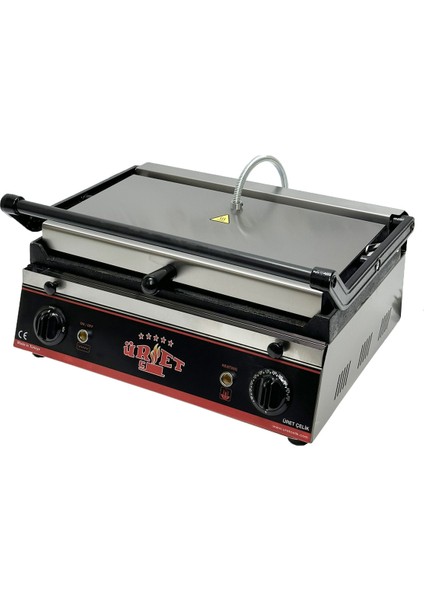 20 Dilim Döküm Tost Makinesi, Gri Renkli, Pratik ve Güçlü Tasarım