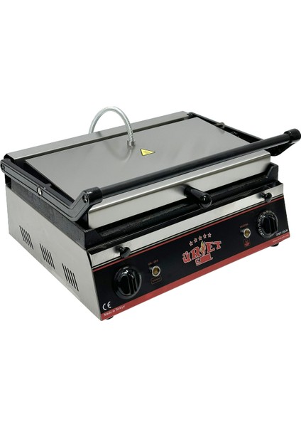 20 Dilim Döküm Tost Makinesi, Gri Renkli, Pratik ve Güçlü Tasarım