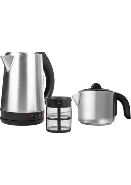 Elektrikli Çay Makinesi 330 cm Gri, Hızlı ve Pratik Çay Demleme Cihazı modelleri