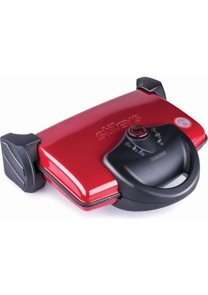 Kırmızı Izgaralı Tost Makinesi TM-060, Pratik ve Şık Mutfak Gereci