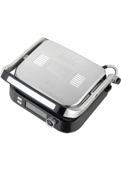 2100W Tost ve Izgara Makinesi, Gri, Pratik ve Şık Tasarım