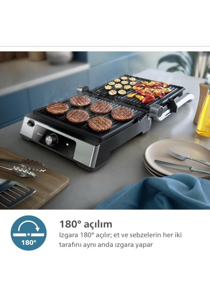 5000 Serisi Izgara ve Tost Makinesi, Çıkarılabilir Plakalar ve Yüksek Güç ile Kullanışlı indirimleri