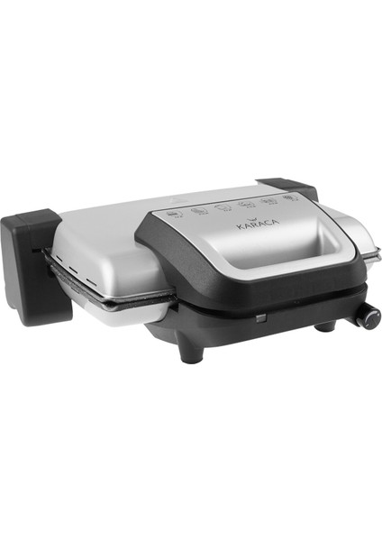 Beyaz 1800W Granit Izgara ve Tost Makinesi, Pratik ve Şık Kullanım