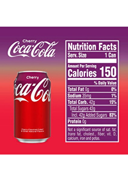 Cherry Lezzetli Gazlı İçecek 330 ml Ferahlatıcı ve Tazeleyici Özellikte modelleri