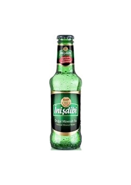 İnişdibi Doğal Maden Suyu 200 ml 24 Adet Ferahlatıcı ve Canlandırıcı Özellikte