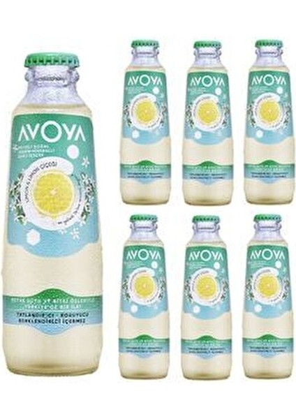Limon ve Limon Çiçeği Aromalı Maden Suyu 6'lı 200 ml Ferahlatıcı ve Doğal İçerik fiyatları