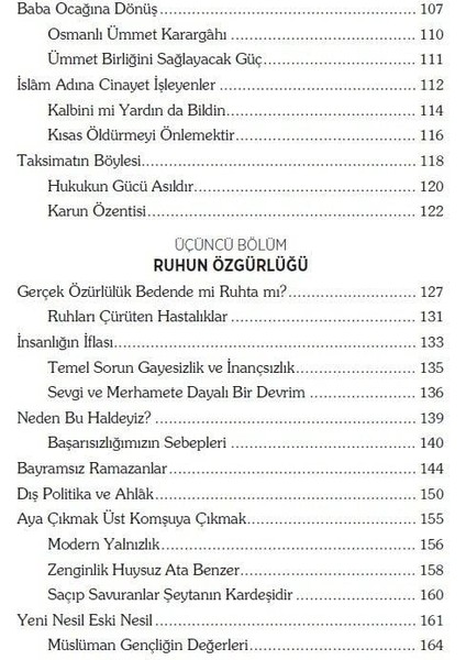 Şimdi Islam’ın Zamanı modelleri