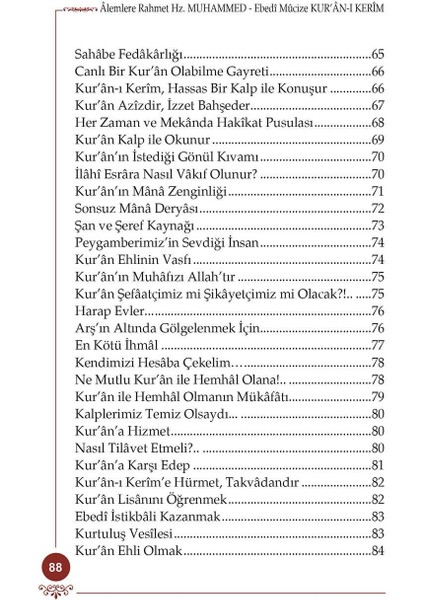 Alemlere Rahmet Hz. Muhammed - Ebedi Mucize Kur'an-I Kerim