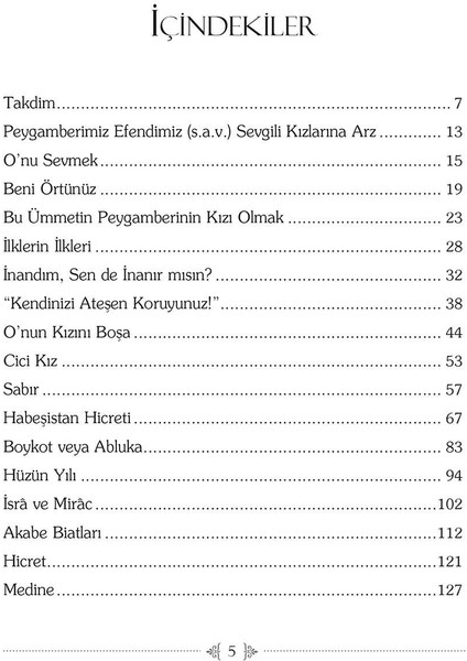 Gülün Gülleri (Peygamberimizin Kızları) - Adem Saraç modelleri