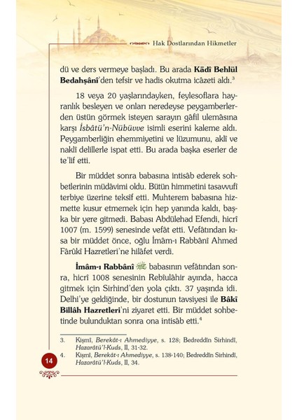 Imam-I Rabbani - Osman Nuri Topbaş fırsatları