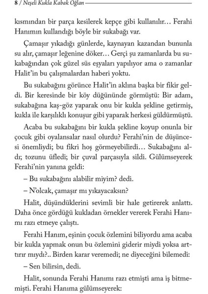 Neşeli Kukla Kabak Oğlan - Ekrem Bektaş