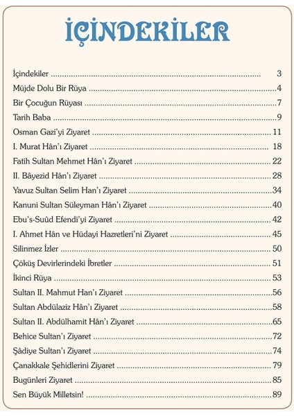 Gençlerle Tarih Yolculuğu modelleri