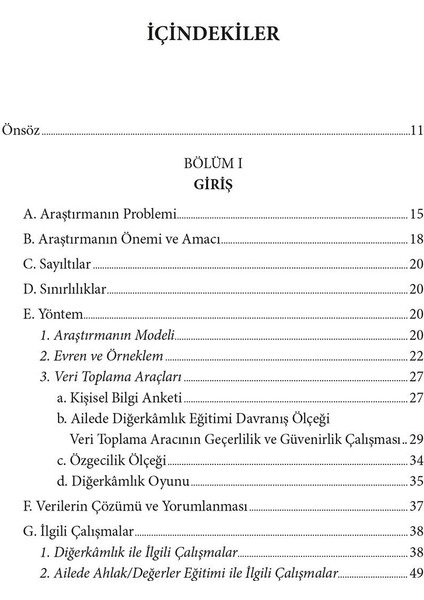 Ailede Değerler Eğitimi - Bilal Yorulmaz modelleri