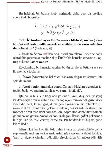 İslam İman İbadet