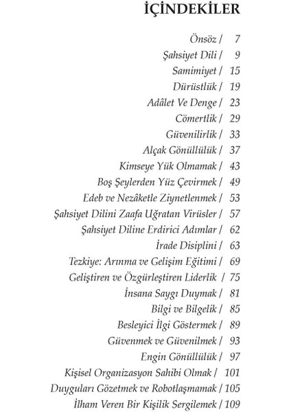 Şahsiyet Dili ve Geliştiren Liderlik modelleri