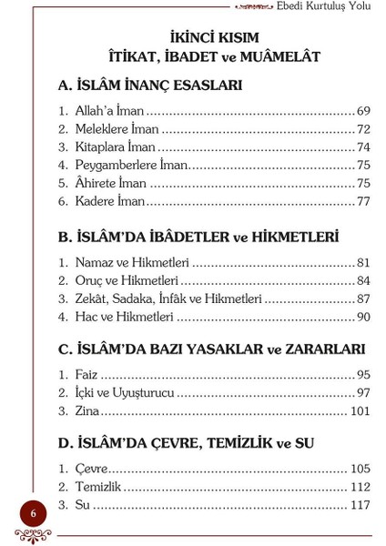 Ebedi Kurtuluş Yolu fırsatları