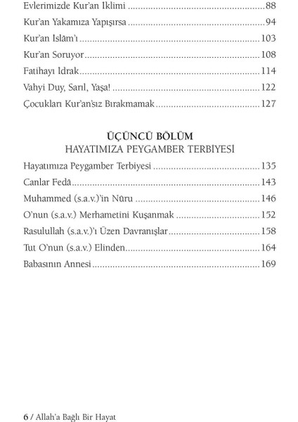 Allah'a Bağlı Bir Hayat fırsatları