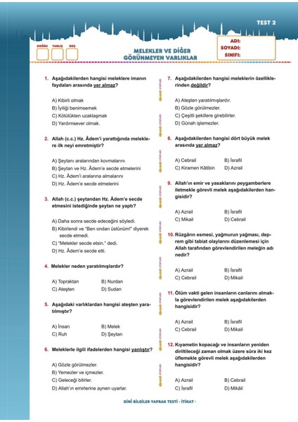 Temel Dini Bilgiler (Sorulu - Cevaplı) - Ramazan Turan indirimleri