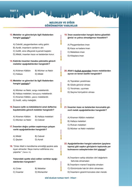 Temel Dini Bilgiler (Sorulu - Cevaplı) - Ramazan Turan